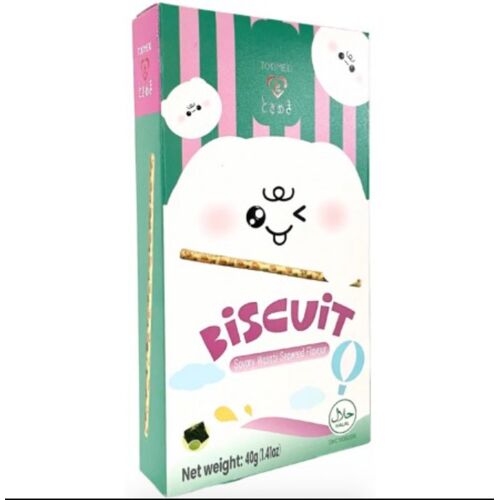 Tokimeki Bâtonnets De Biscuits Salés Saveur Wasabi & Nori - 40 G