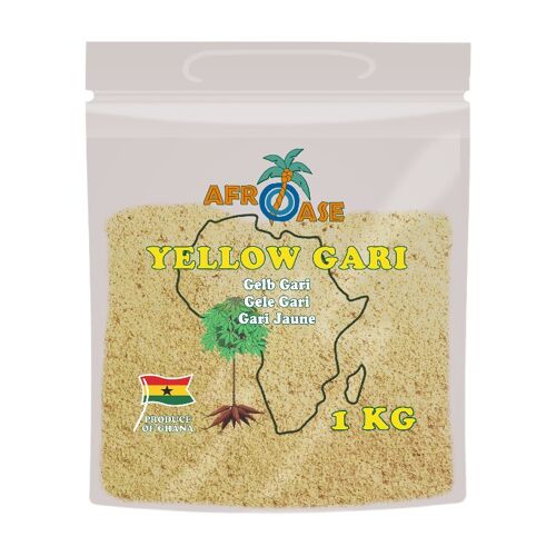 Afroase Semoule De Gari Jaune - 1 Kg