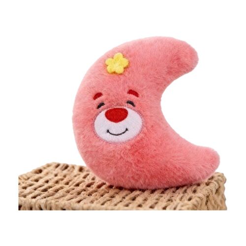 Peluche ours Le Mois porte un fleur 20 cm