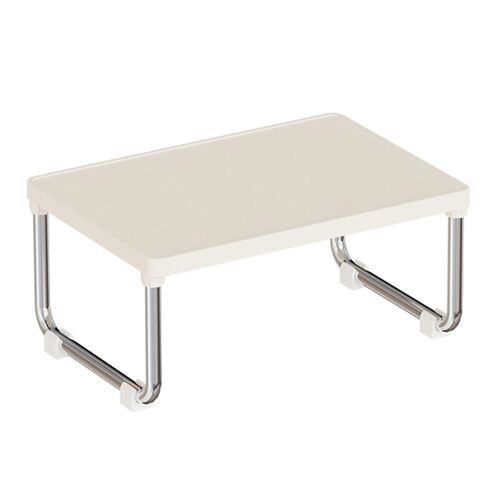 Étagère de Rangement Télescopique JORDAN&JUDY pour Salle de Bain et Maison ¿ Organisateur Multifonction de Comptoir, Version Basse 20×28,5×13,5cm 1¿pièce