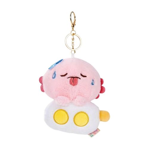 Porte-clés en peluche QD SD Heatstroke - Blanc - 12 cm