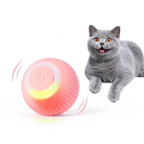 Petgravity Balle Rotative Intelligente 42 Mm Pour Chat - Rose