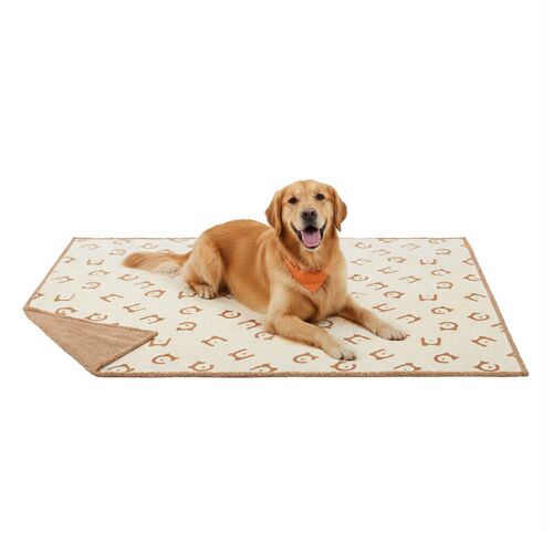 Feandrea Couverture Réversible Imperméable Pour Animaux, Beige - 229 X 203 Cm