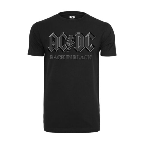 Merchcode T-Shirt Acdc Back In Black Noir - Taille M