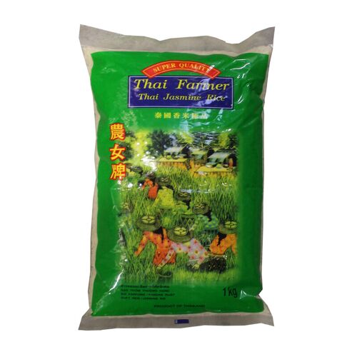 Thai Farmer Riz Thaï Fumé Hom Mali - 1 Kg