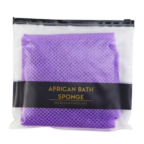 Éponge Filet Africaine Avec Cordon Violet - 90 G