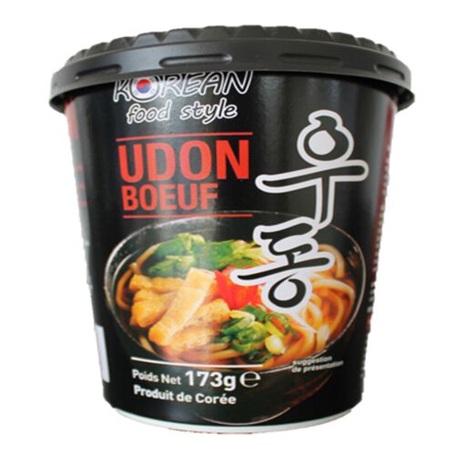 Korean Food Style Nouilles Instantanées Udon Saveur B?uf - 173 G