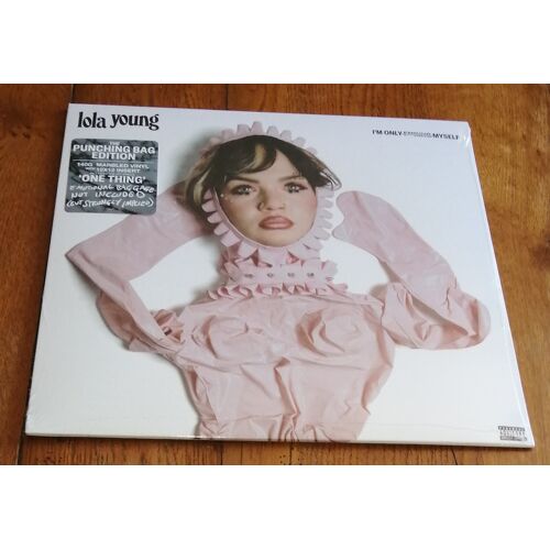 Album Lp 33t 12" Vinyle Lola Young " I'M Only F**King Myself " 14 Titres 2025 En Édition Limitée Vinyle Couleur Marbré Island Records Pop Indie/Pop