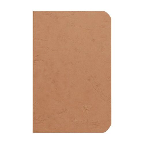 Clairefontaine Nomaddict (Age Bag) Carnet Piqué 9x14cm 96p Ligné Tabac