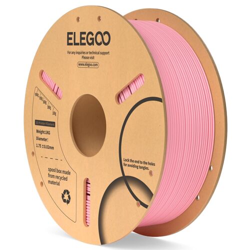 Elegoo filament PLA - 1 kg - bobine en papier - rose