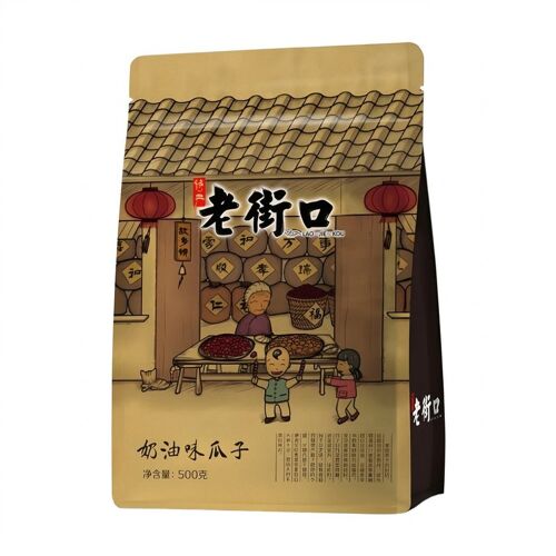 Lao Jie Kou Graines De Tournesol À La Crème - 500 G