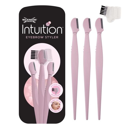 Wilkinson Sword Intuition - Rasoirs Jetables Eyebrow Shaper Pro - X3 
