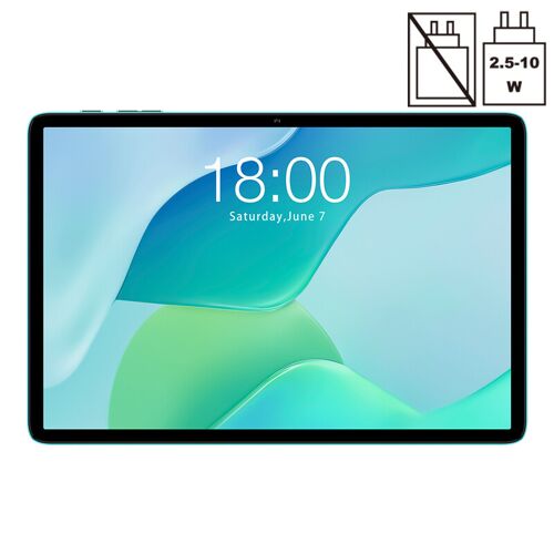 Teclast P33 Tablette Android 15, écran IPS 10,1 pouces, résolution 1280 × 800, 9 Go RAM + 64 Go stockage