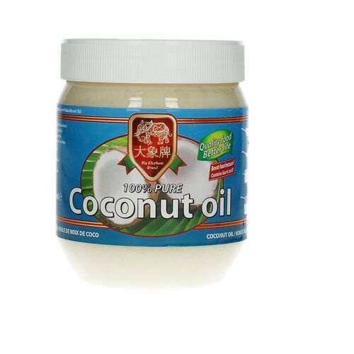 Big Elephant Huile De Noix De Coco 100 % Pure - 500 G