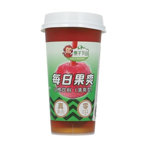 Guozixiashan Boisson Rafraîchissante À L'aubépine - 380 Ml