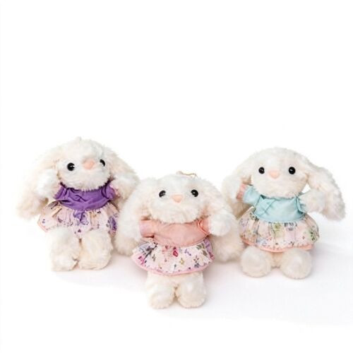 Porte-clés lapin en peluche style Tang Suit 13 cm (Modèle aléatoire)