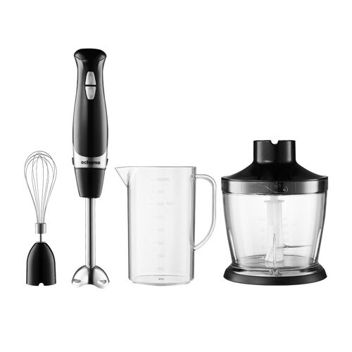 ochama Mixeur plongeant, hachoir, batteur, centrifugeuse électrique 4-en-1