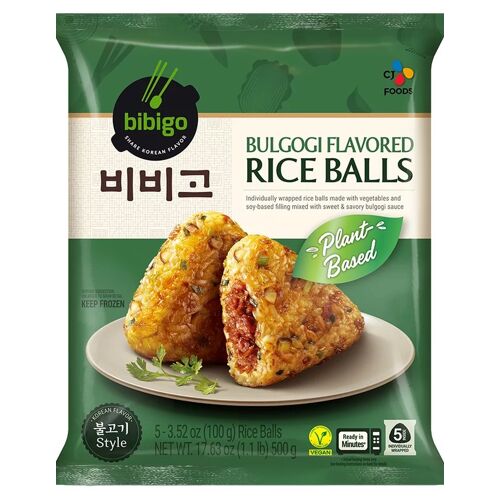 Bibigo Boulettes De Riz Végétales Saveur Bulgogi - 500 G