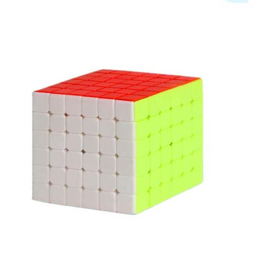 V-Cube 6 x 6 Casse-tête uni sans autocollants en ABS