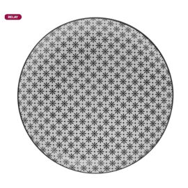 Secret De Gourmet Assiette Plate Bohemia Flower Diamètre 26 C