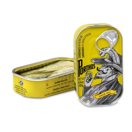 Porthos Sardines À L'huile D'olive - 112 / 81 G