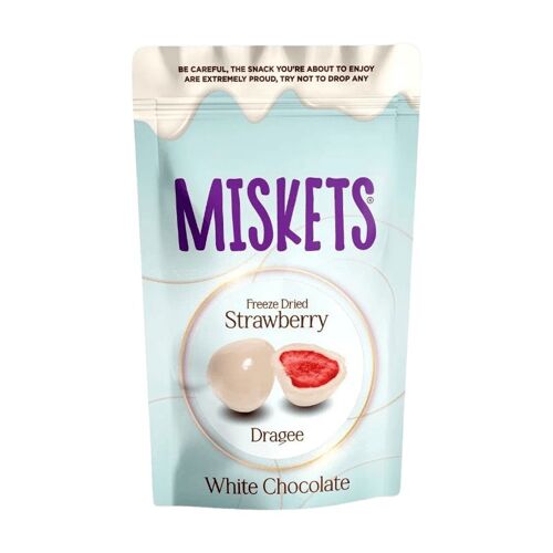 Tr Miskets Cornet Au Chocolat Blanc 80 G