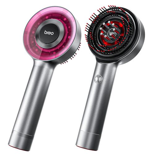 Breo Scalp3 Brosse De Massage Shiatsu Électrique Sans Fil Pour Cuir Chevelu Étanche Ipx7