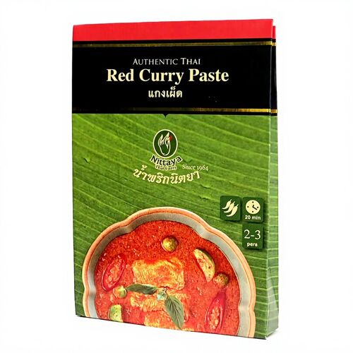 Nittaya Pâte De Curry Rouge - 50 G