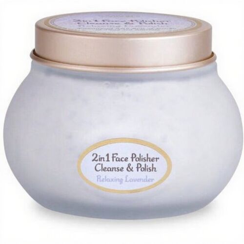 Sabon Nettoyant Exfoliant Visage 2-En-1 À La Lavande - 200 Ml 
