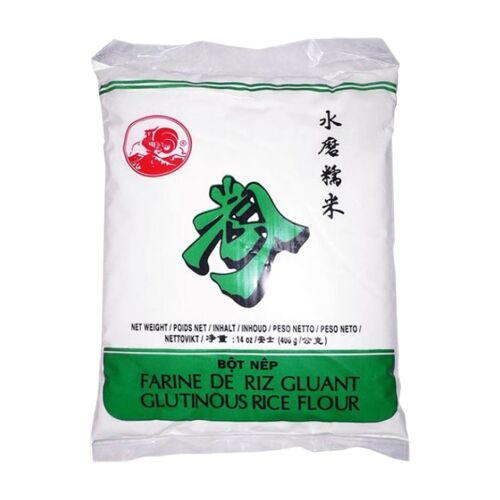 COCK BRAND Farine de riz gluant thaï - 400 g