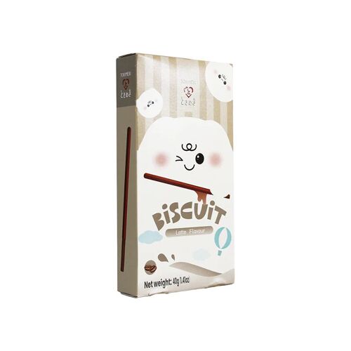 Tokimeki Bâtonnet De Biscuit Saveur Latte 40 G