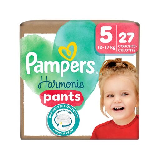Pampers Harmonie Pants Couches-Culottes Taille 5 - 27 Pièces