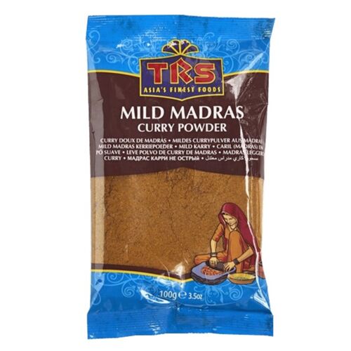 Trs Poudre De Curry Madras Doux - 100 G