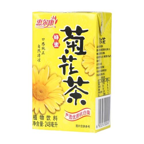 Hui Er Kang Thé Au Chrysanthème Et Au Miel 248 Ml [Uniquement Pour La France, La Belgique Et Le Luxembourg]