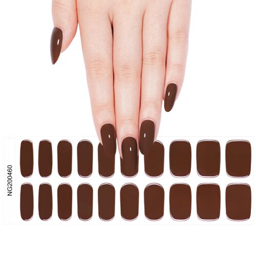 Meomagic 14-207 Autocollants Gels Pour Ongles - 20 Pièces 