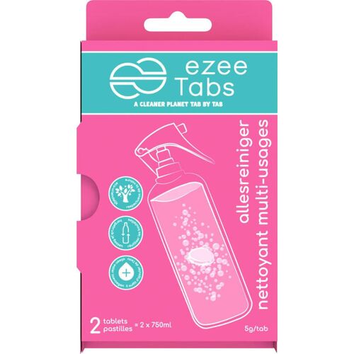 EZEE Tabs Lot de 2 tablettes nettoyantes multi-usages ¿ 2 x 5 g