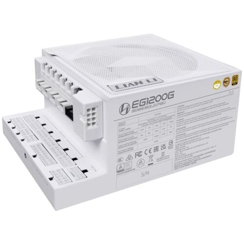 Lian Li EDGE EG1200 80Plus Gold Alimentation ATX - Blanc