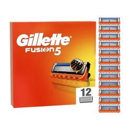 Gillette Fusion 5 Lames De Rasoir - Lot De 12 Lames 