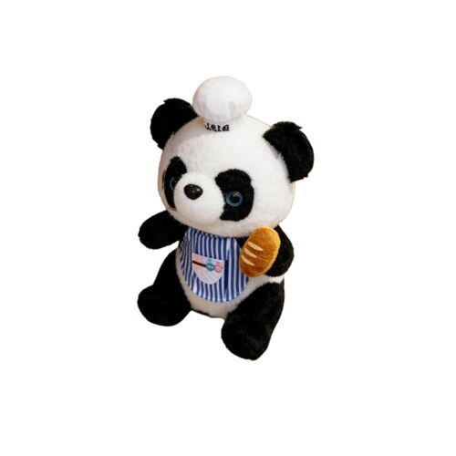 Peluche Panda Chef 25 cm (Modèle aléatoire)