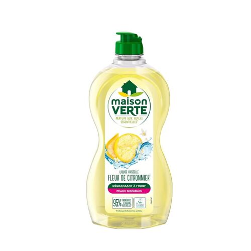 MAISON VERTE Liquide vaisselle Fleurs de Citronnier 500ml