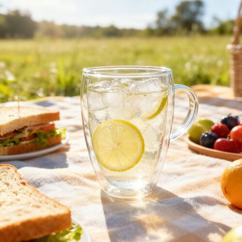 Ju7cer Tasse En Verre - 350 Ml