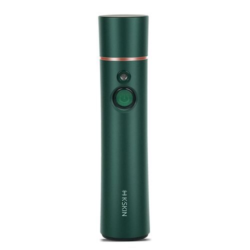 K·Skin Kd88sa Appareil De Soin Visage À L'oxygène Avec Vaporisateur D'essence À Haute Pression 20 Ml Et Nano-Atomisation Pour Une Hydratation En Profondeur - Vert 