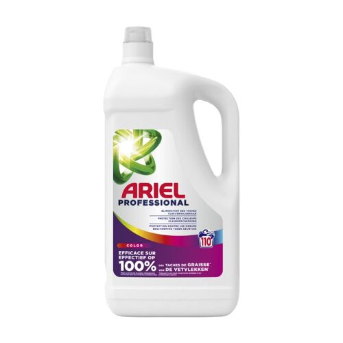 ARIEL Lessive liquide professionnelle Couleur 110 doses 4,95L