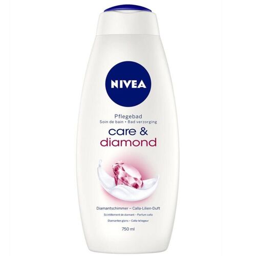 Nivea Care & Diamond - Gel Bain Moussant Lys Calla - 750 Ml 