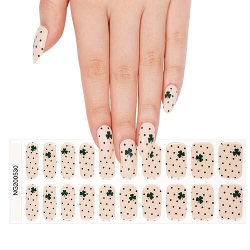 Meomagic 14-246 Autocollants Gels Pour Ongles - 20 Pièces 