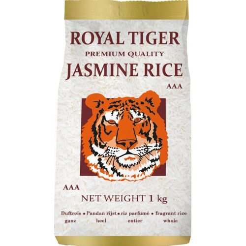 Royal Tiger Riz Jasmin Parfumé - 1 Kg