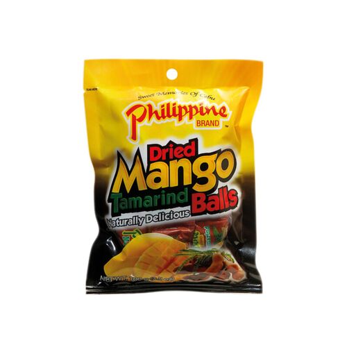 Philippine Brand Boules De Tamarin Séché À La Mangue - 100 G