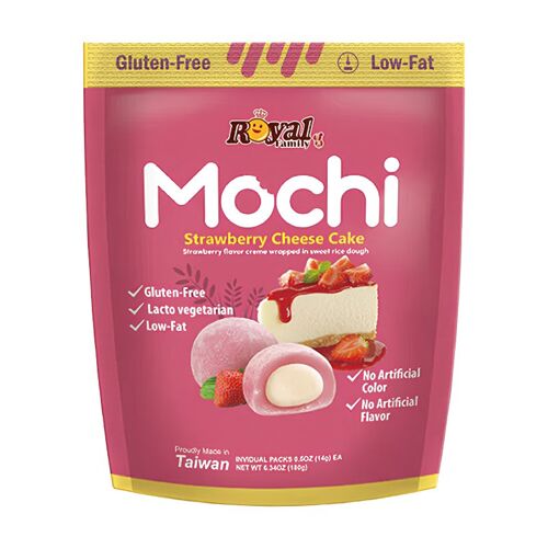 Royal Family Mochi Cheesecake À La Fraise - 180 G