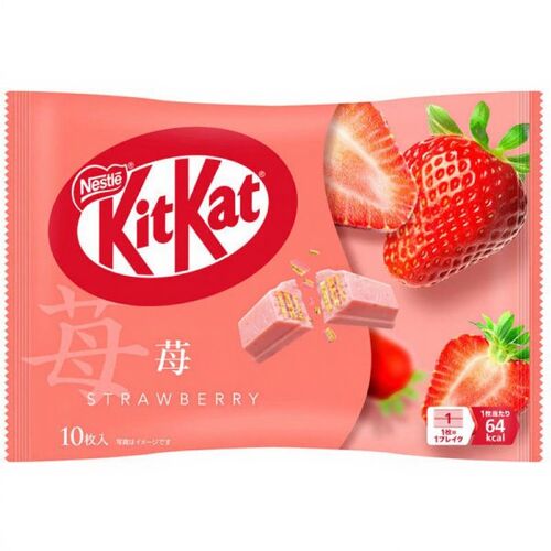Kitkat Saveur Fraise - 10 X 113 G