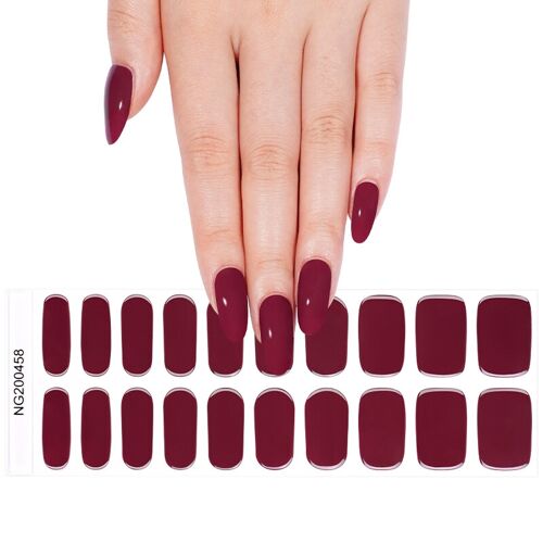 Meomagic 14-205 Autocollants Gels Pour Ongles - 20 Pièces 